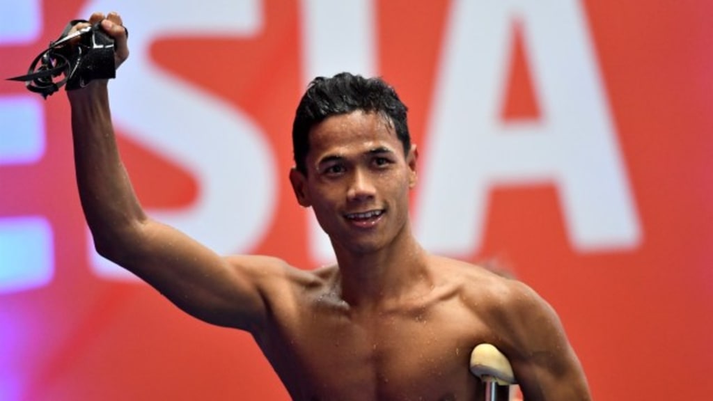 Jendi Pangabean, Atlet Renang Difabel yang Berprestasi