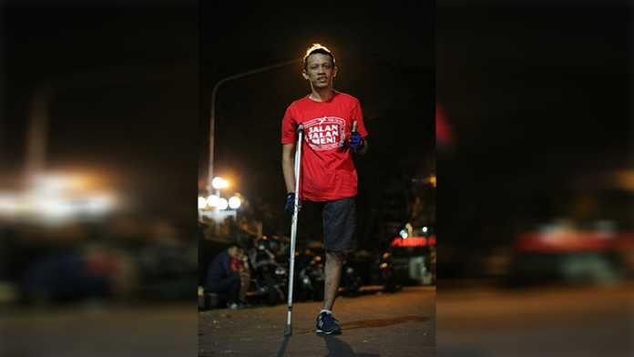 Arif Setyobudi Hanya Punya Satu Kaki Raih Kesuksesan