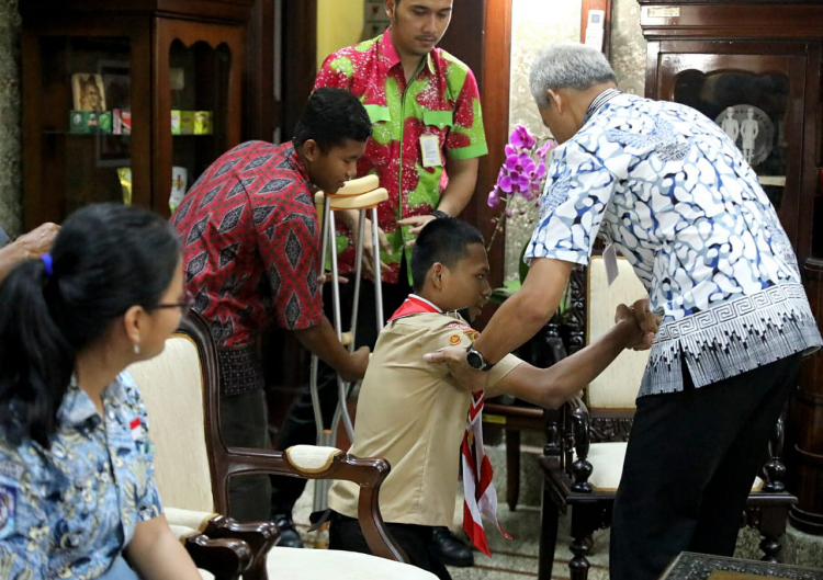 Prasasthi Penyandang Disabilitas Ingin Jadi Staff Khusus