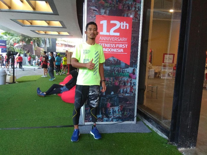 M Fadli Tetap Gigih Berjuang Meski Kaki Diamputasi