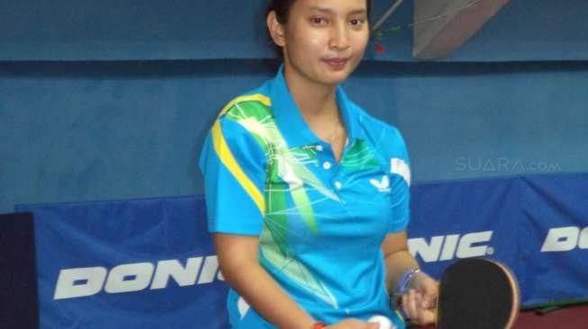 Atlet Tenis Meja Dengan Keterbatasan Tetap Semangat
