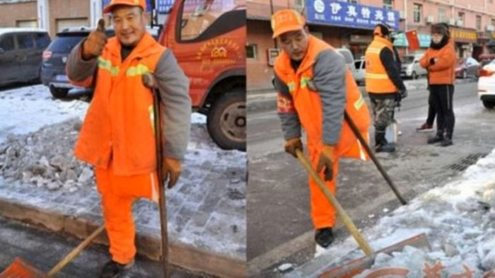 Shang Wuyi Dengan Keterbatasan Tetap Semangat Bekerja