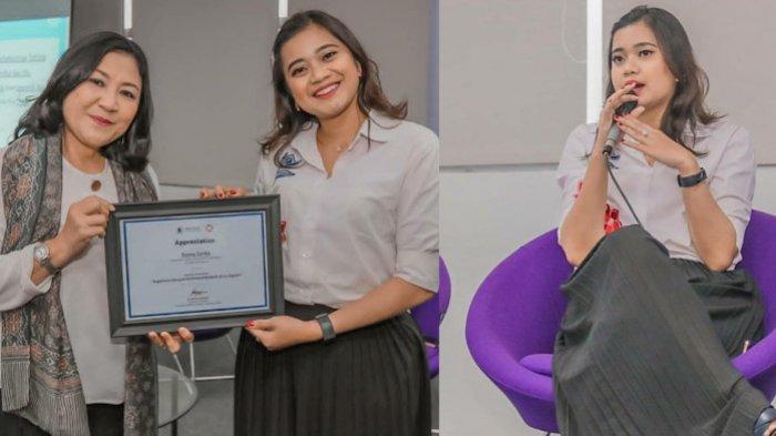 Fanny Evrita Rotua Ritonga Seorang Penyandang Tunadaksa Merupakan CEO Dari Perusahaan Thisable Enterprise