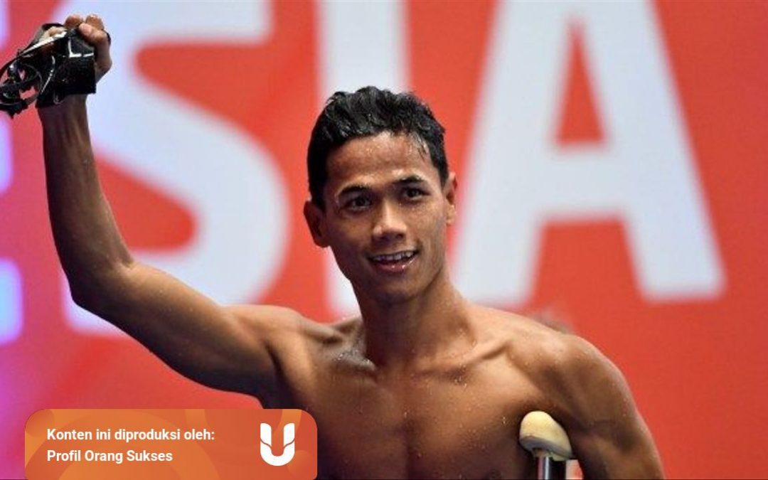 Jendi Pangabean Seorang Atlet Renang Tunadaksa