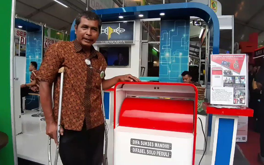 Pria Difabel Asal Solo, Pantang Menyerah Berinovasi