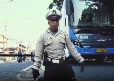 Ahmad Junaidi, Pria Difabel Atur Lalu Lintas Hingga Tak Kenal Lelah