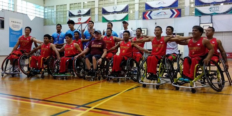 Atlet Basket Difabel Indonesia Masih Pakai Kursi Roda Nonstandar