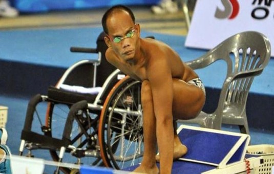 Mulyana Difabel Pemecah Rekor Renang Dunia