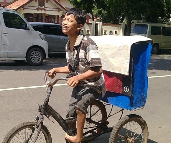 Difabel Penjaja di Pekalongan