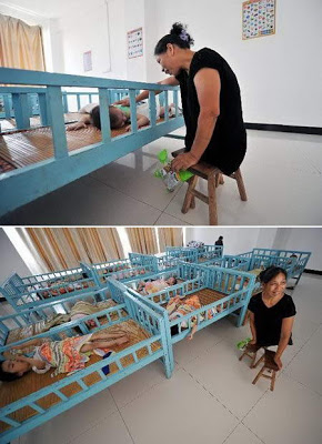 Wanita tak berkaki yang Membesarkan 130 Anak