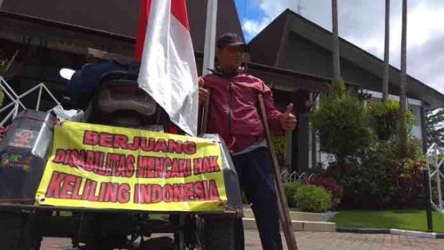 Yoyok Waluyo, Keliling Indonesia untuk Kampanyekan Hak Kaum Difabe