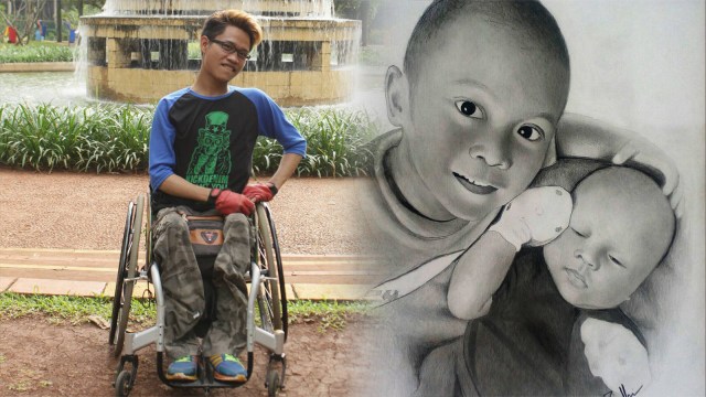 Rodhi, Pelukis Difabel Asal Kendal