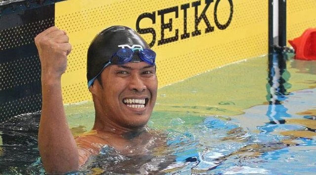 Atlet Renang Tanpa Lengan Kiri