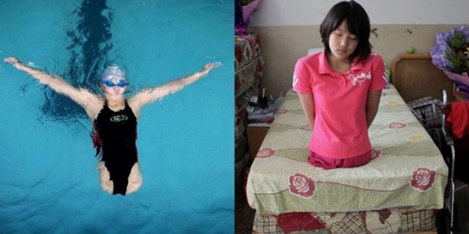 Atlet Renang Tanpa Kaki