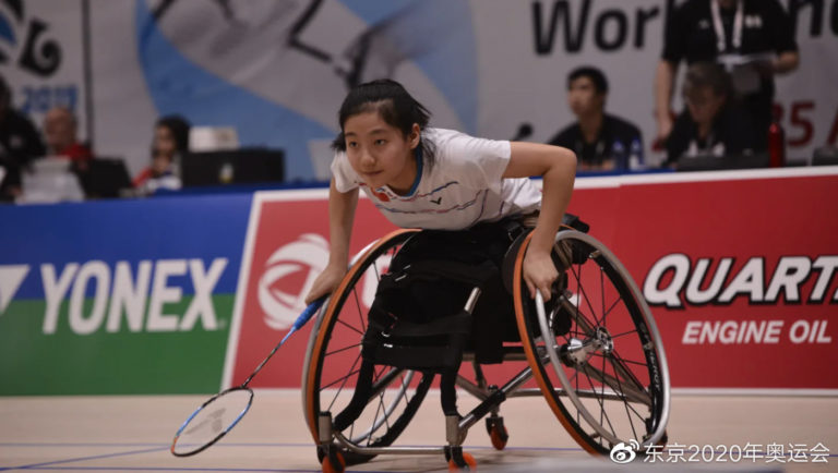 Liu Yutong Atlet Bulu Tangkis Disabilitas