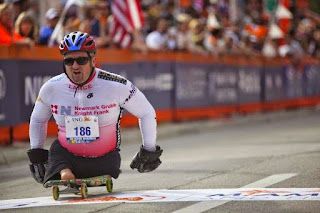 Pelari Maraton Tanpa Kaki