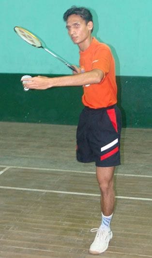 Girish Sharma Atlet Bulu Tangkis Difabel