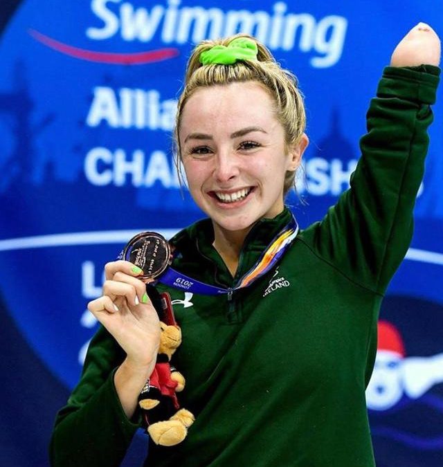 Tanpa Lengan Ellen Keane Bisa Jadi Atlet Renang