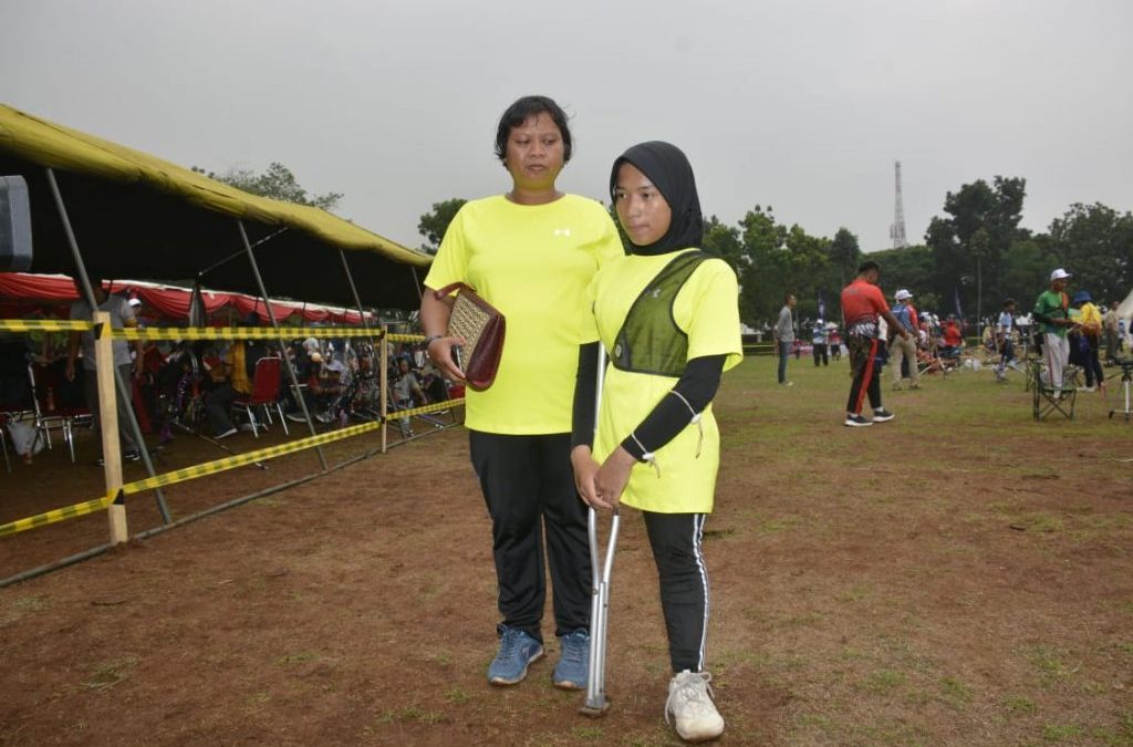 Atlet Difabel Kalteng Ikuti Kuad Archery Open di Makopassus