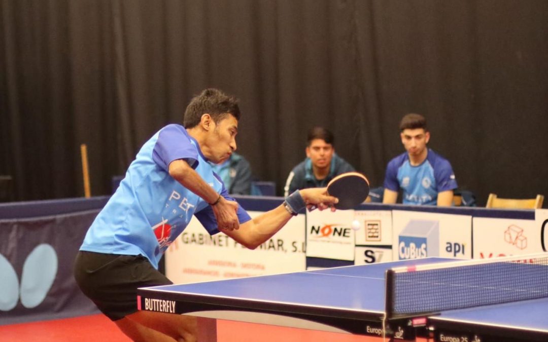 David jacobs petenis meja disabilitas Indonesia yang meraih perunggu nomor tunggal putra