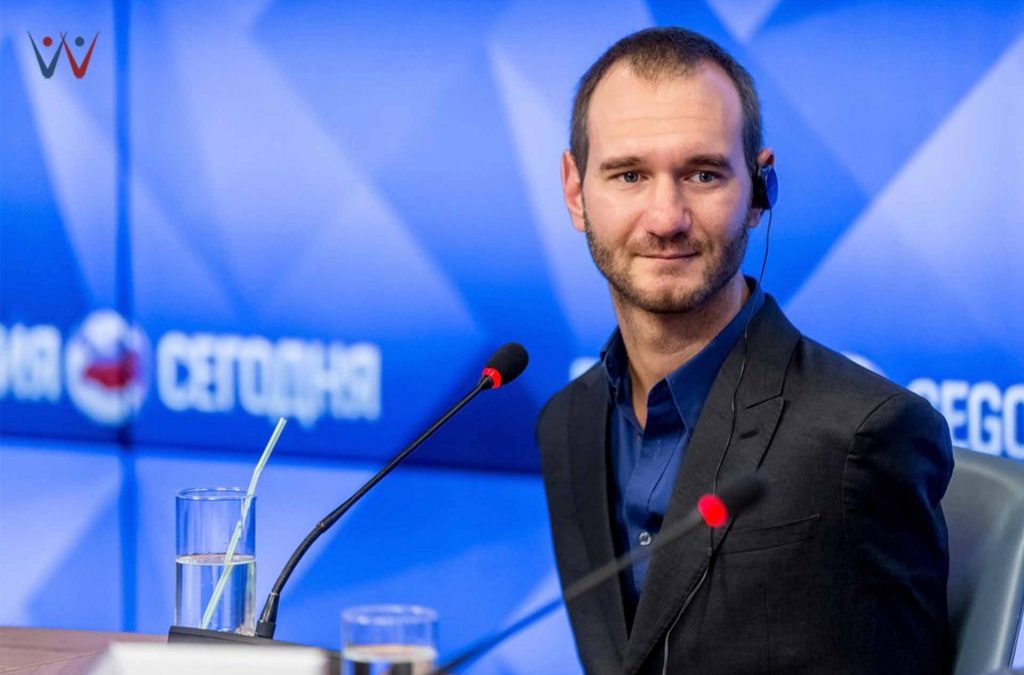 Nick Vujicic menjadi motivator yang menginspirasi banyak orang di dunia
