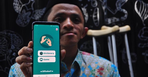 Anjas Pranomo, difabel yang menciptakan 5 aplikasi