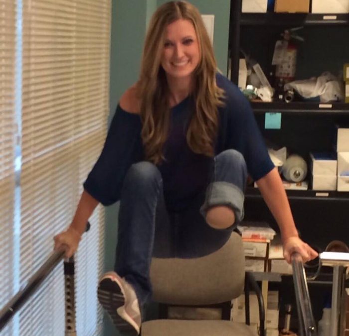 Rebekah Gregory, Korban Selamat Bom Boston