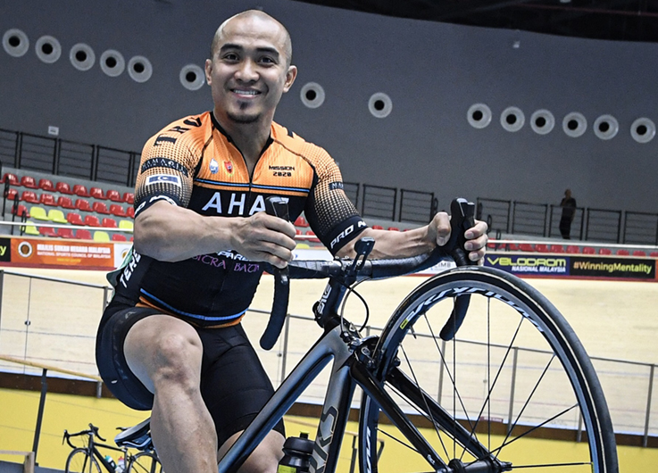 Muhammad Azizulhasni seorang pesepeda profesional yang memiliki perawakan kecil