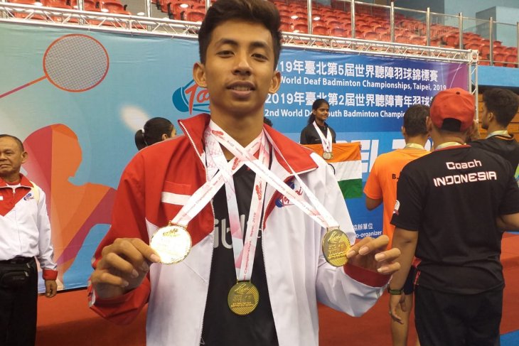 llyas Rachman Riyandhani yang menjadi pebulu tangkis berprestasi