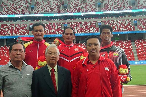 Johannes Billy, seorang Atletik difabel Peparnas 2016