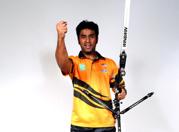 Khairul Anuar pemanah profesional yang berhasil merebut medali pertama Malaysia di Kejuaraan Dunia pada 2019