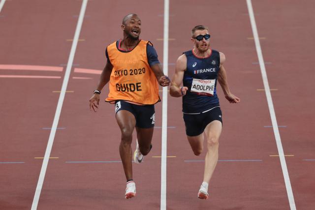 Timothee Adolphe atlet tunanetra berlaga di tingkat internasional