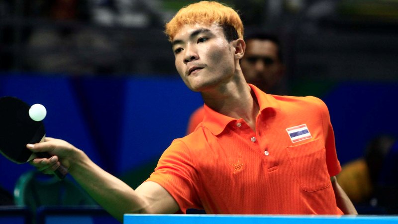Yuttajak Glinbancheun atlet para tenis meja populer thailand