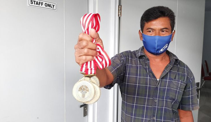 Atlet Peraih 3 Medali Emas di Peparpenas 2019 Perjuangkan Bonus Putrinya