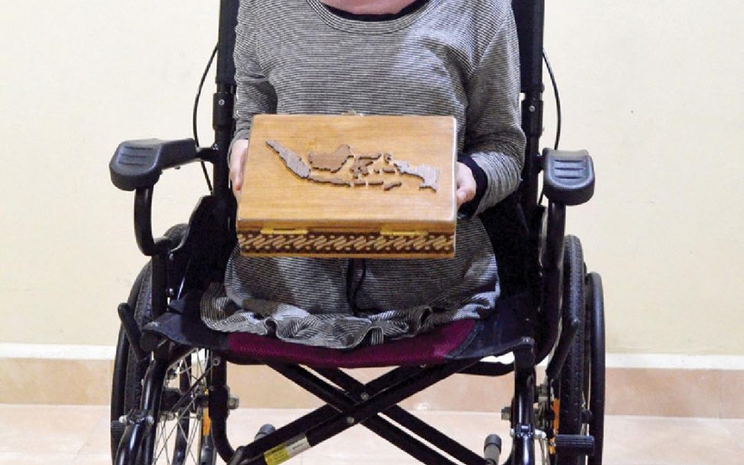 Bocah Difabel Sang Juara Kelas