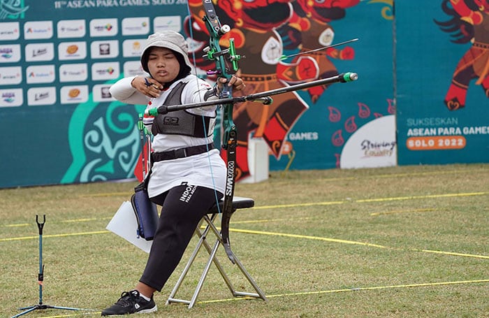 Atlet Difabel Kalteng Ikuti Kuad Archery Open di Makopassus