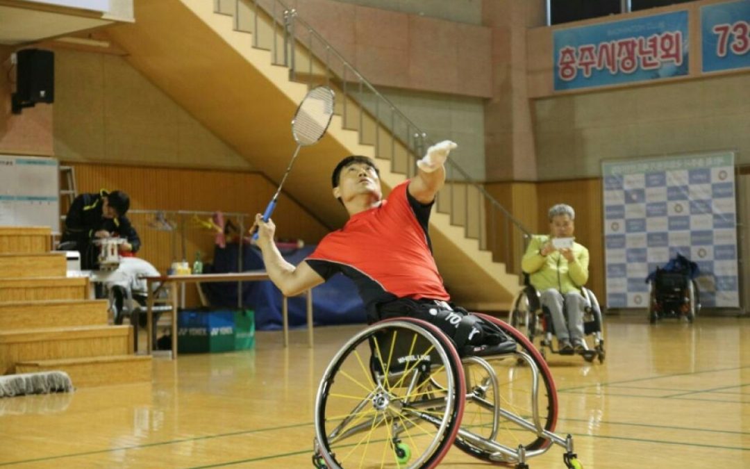 Jung Jun Kim, Atlet Disabilitas Bulu Tangkis