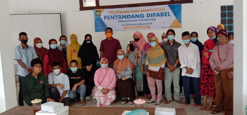 Pelatihan Kelompok Difabel Desa