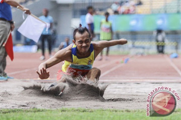 Setyo Budi Atlet Lompat Jauh Difabel