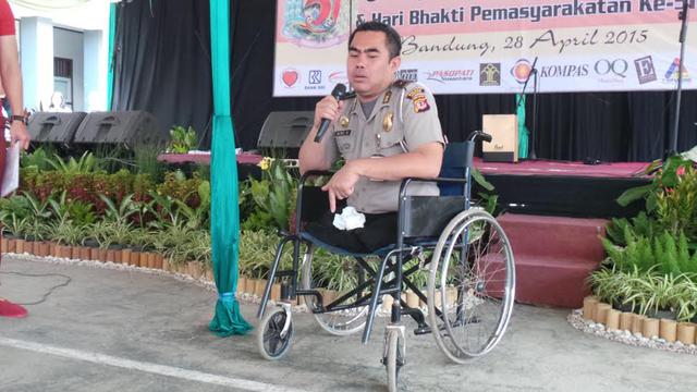 Aipda Beni, Polisi Difabel yang Pantang Menyerah