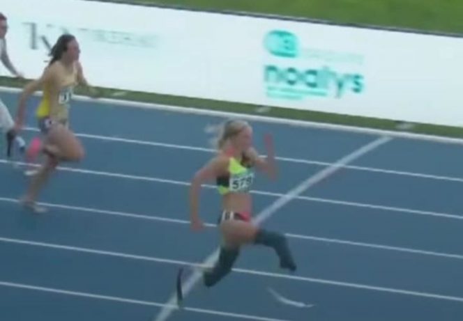 Fleur Jong Atlet Disabilitas Asal Belanda Cetak Rekor Baru, Lari Tercepat 100 Meter 12.56 Detik