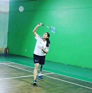 Atlet difabel bulu tangkis, Manasi Girishchandra Joshi
