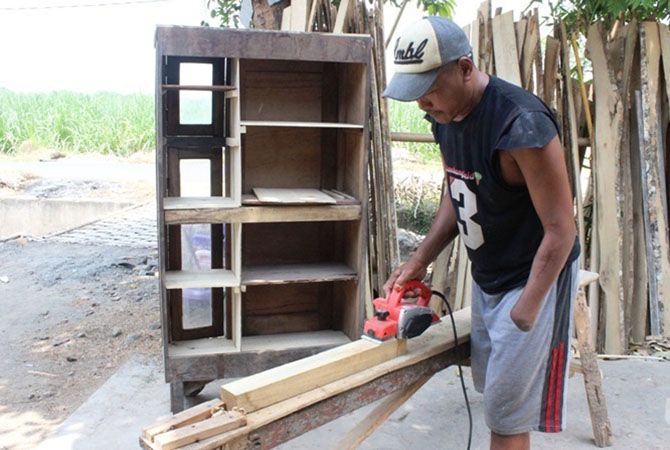 Matnur, Atlet Difabel Peraih Emas Peparprov Jatim