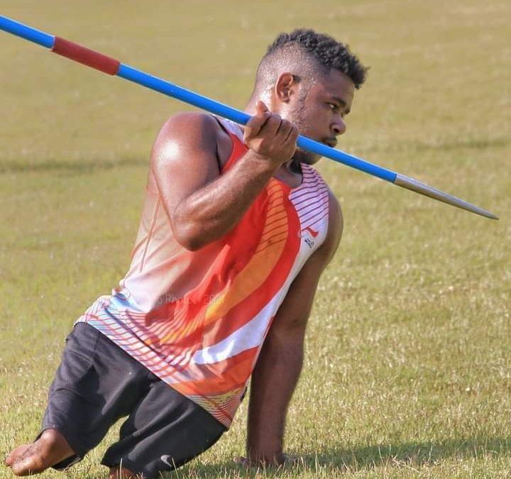 Mesak Wetapo Atlet Pekan Paralimpik Nasional