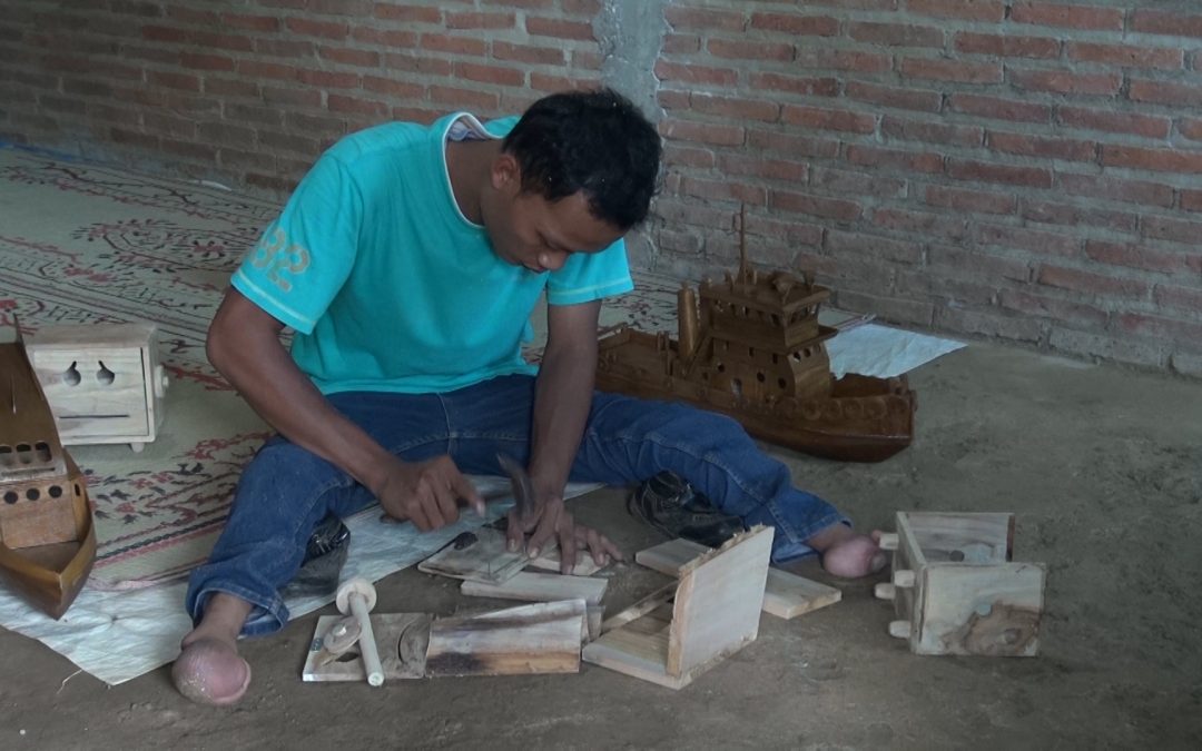 Pelaku Difabel Di Jawa tengah Ikut Meramaikan Pameran Di Rimba Graha