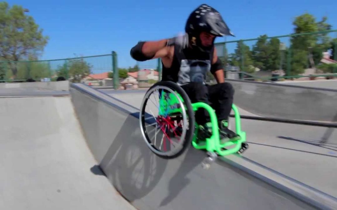 Keajaiban Dari Aaron Wheelz Fotheringham, Skater Freestyle Wheelchair Paralimpiade Dari Las Vegas