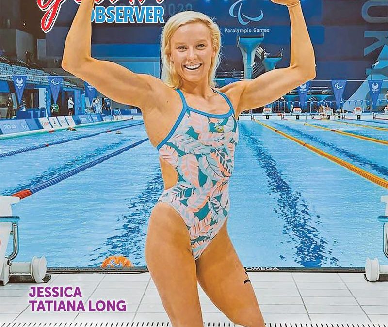 Jessica Tatiana Long Perenang Paralimpiade Amerika ini harus diamputasi saat berusia 18 bulan.