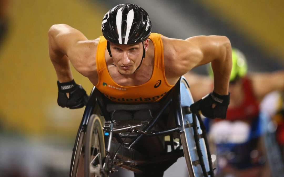 Kenny Van Weeghel, Atlet Balap Kursi Roda