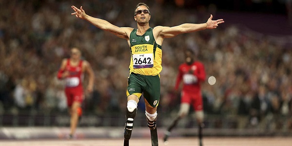 Oscar Pistorius, Pelari tanpa kaki tercepat.