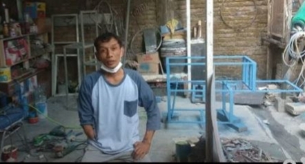 Kisah Inspiratif Difabel Jadi Pengusaha Wastafel